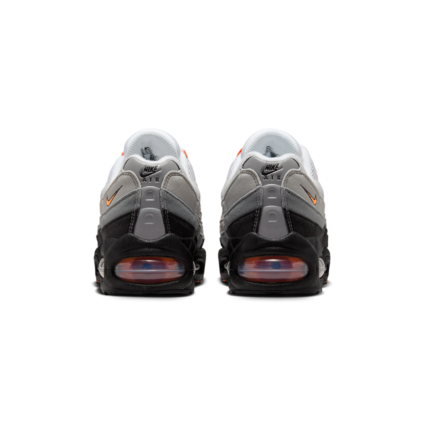 Nike Air Max 95 Big Bubble Black Cool Grey White Bright Mandarin