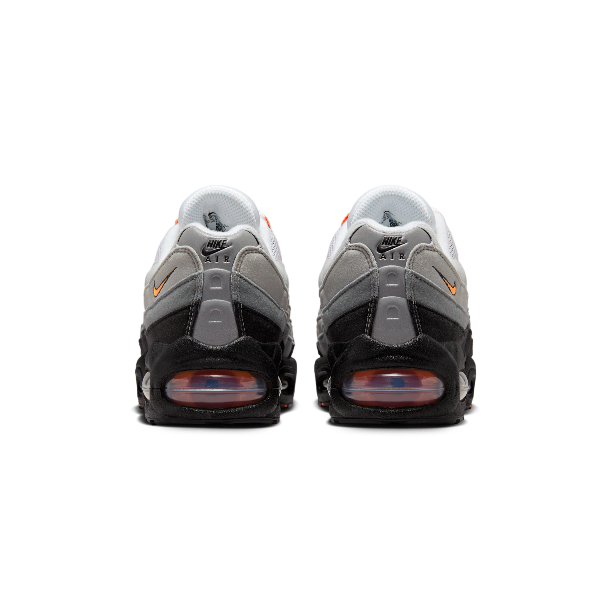 Nike Air Max 95 Big Bubble Black Cool Grey White Bright Mandarin