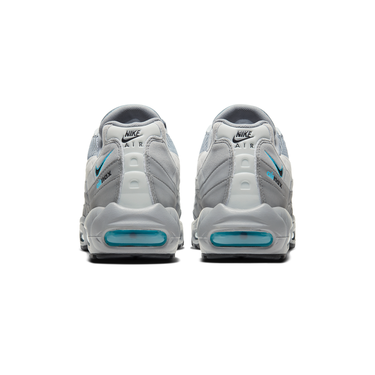 Nike Air Max 95 Retro Logo Grey Aqua
