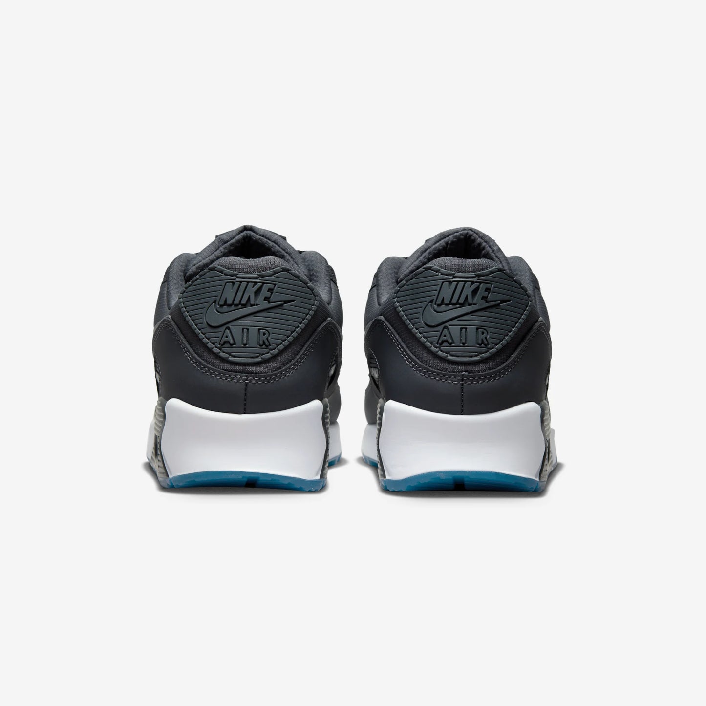 Nike Air Max 90 Reflective Swoosh Anthracite Industrial Blue
