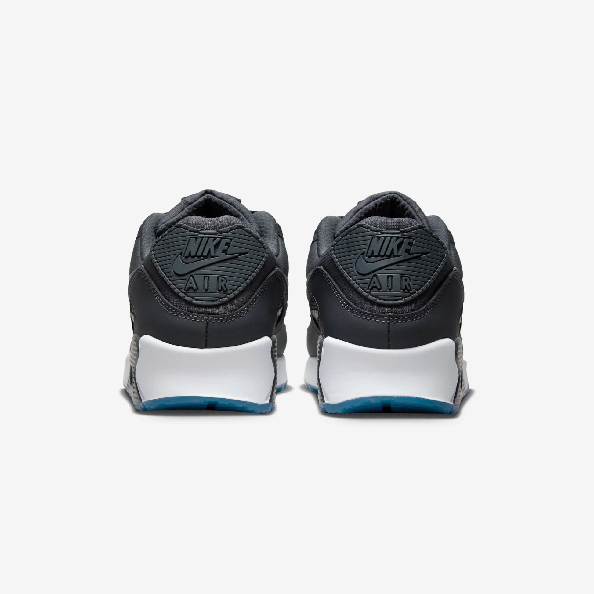 Nike Air Max 90 Reflective Swoosh Anthracite Industrial Blue