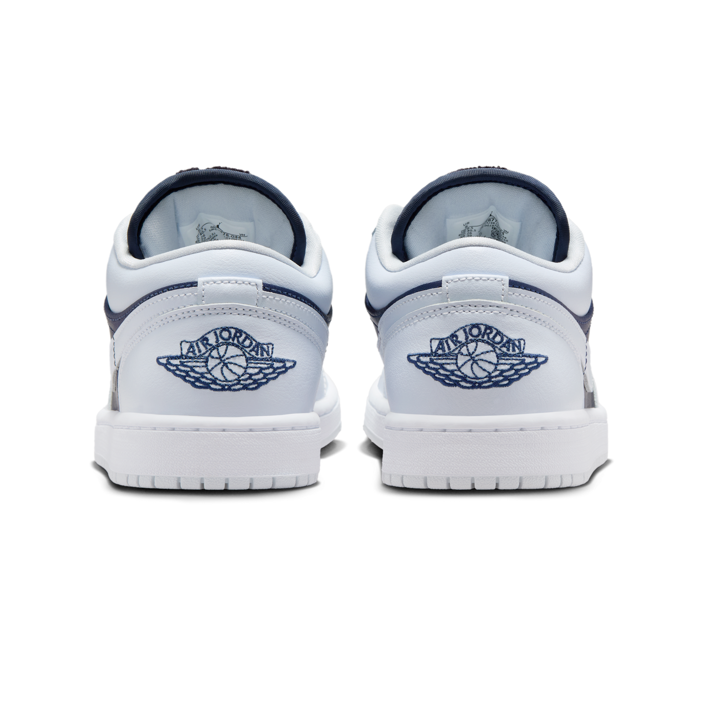 Jordan 1 Low SE Football Grey White Gym Red Midnight Navy (Women's)