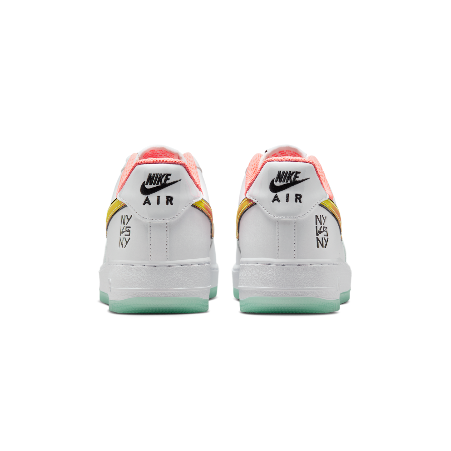 Nike Air Force 1 Low NY vs. NY White Crimson Pulse