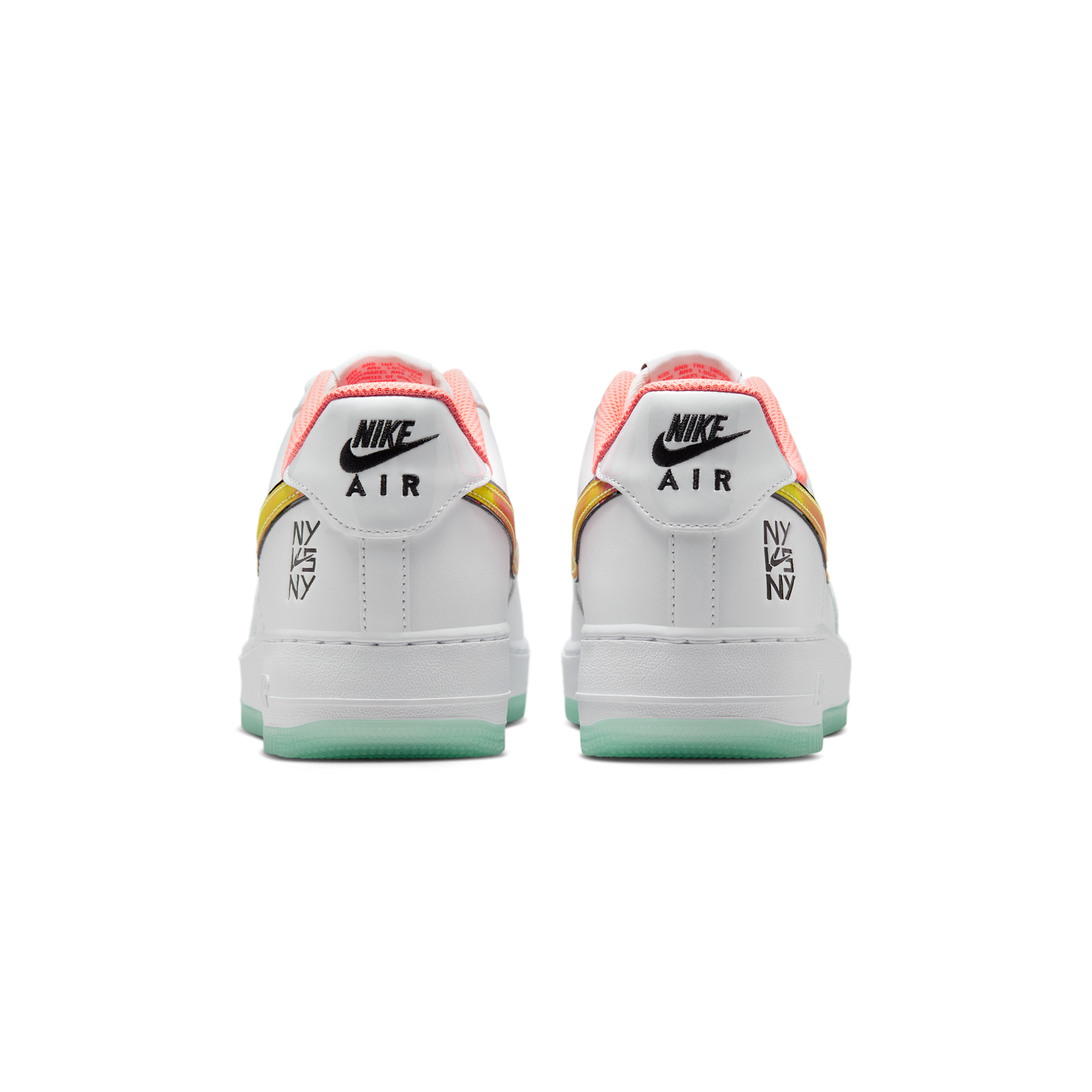 Nike Air Force 1 Low NY vs. NY White Crimson Pulse