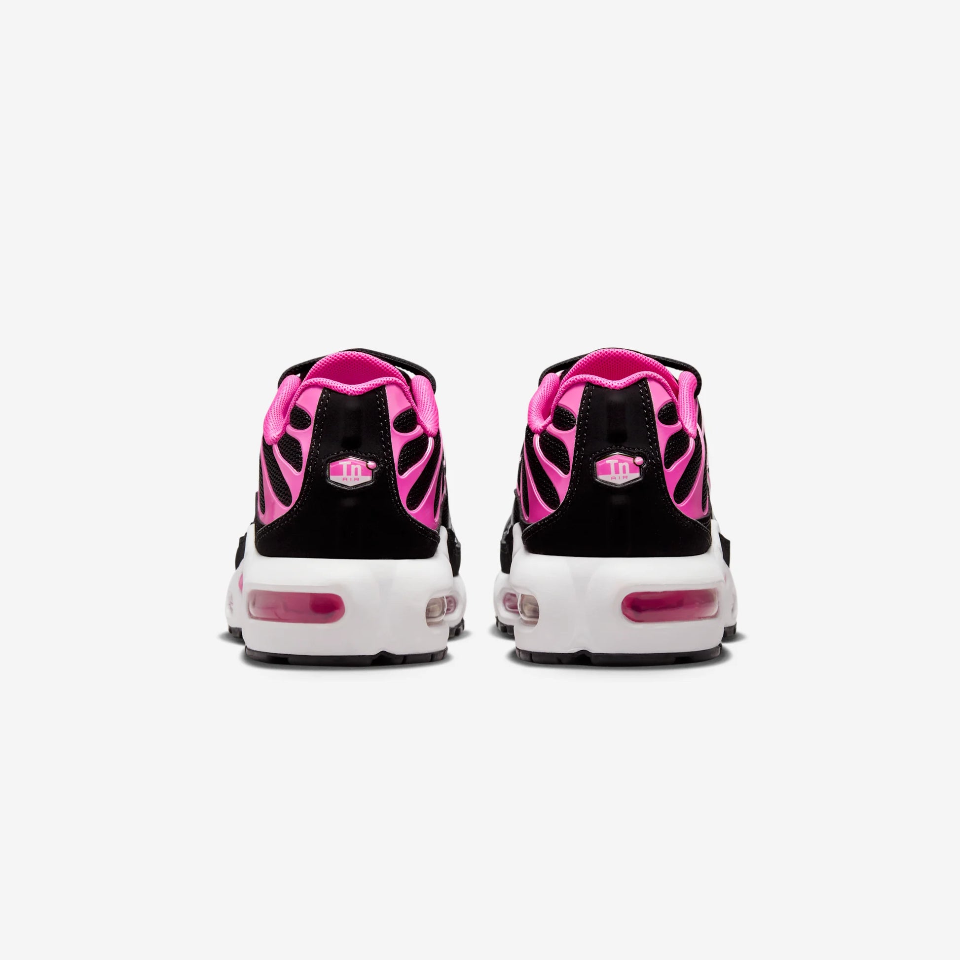 Nike Air Max Plus Black White Laser Fuchsia (GS)