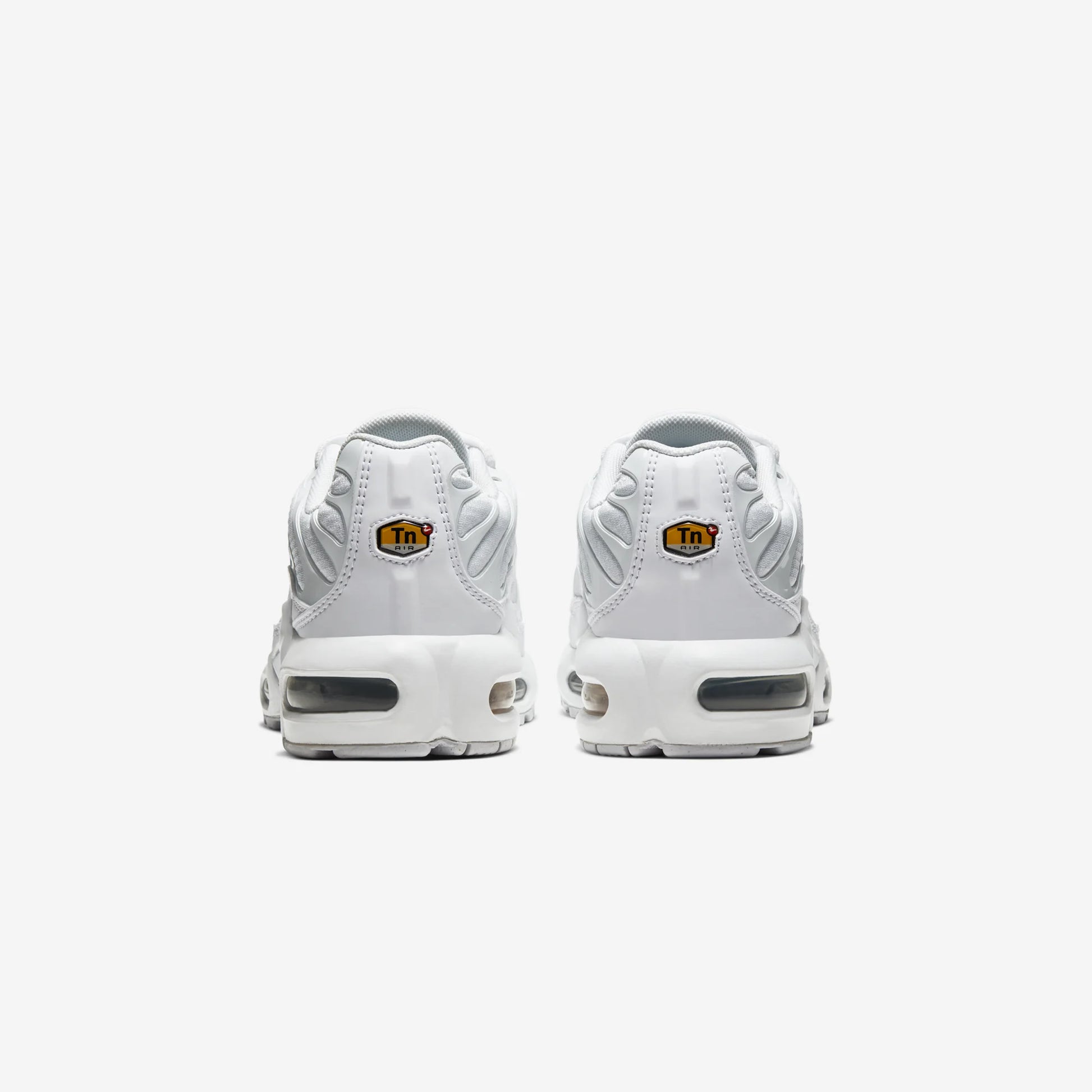 Nike Air Max Plus White Metallic Silver (GS)
