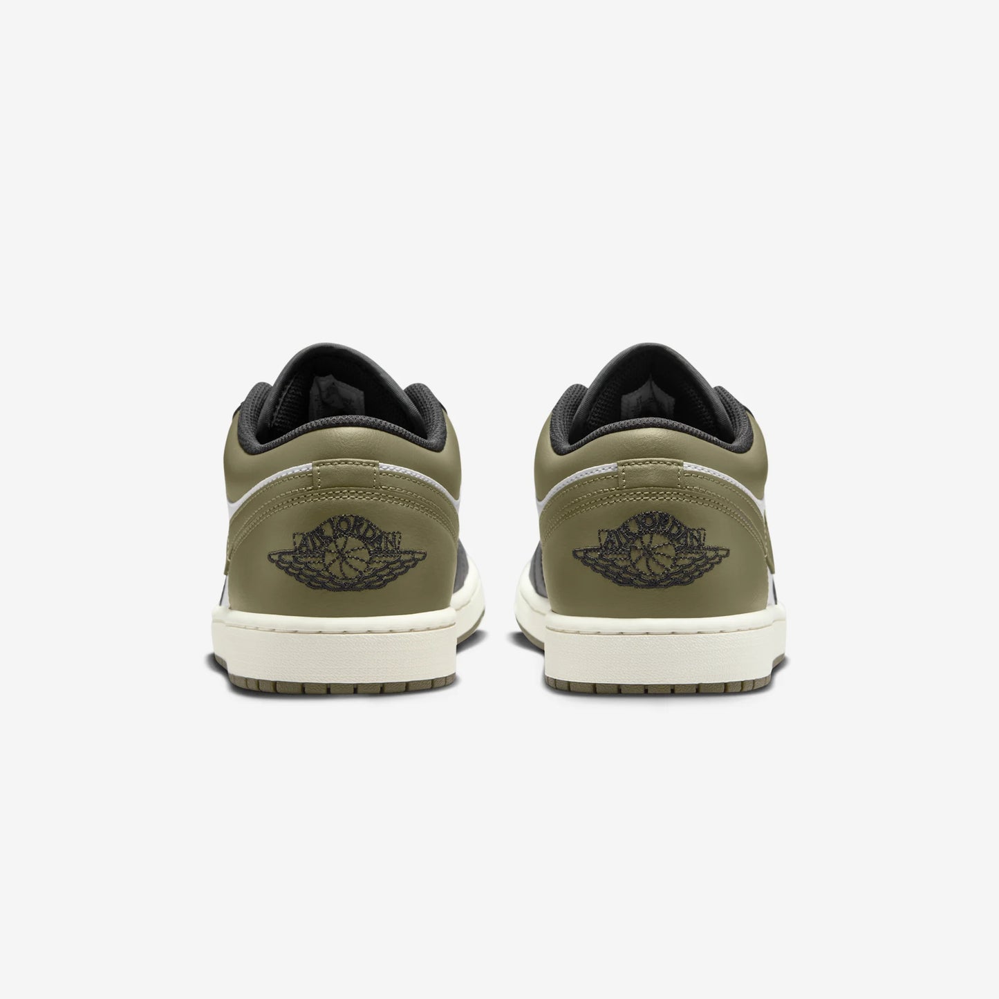 Jordan 1 Low Black Toe Medium Olive