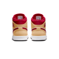 Jordan 1 Mid Light Curry Cardinal