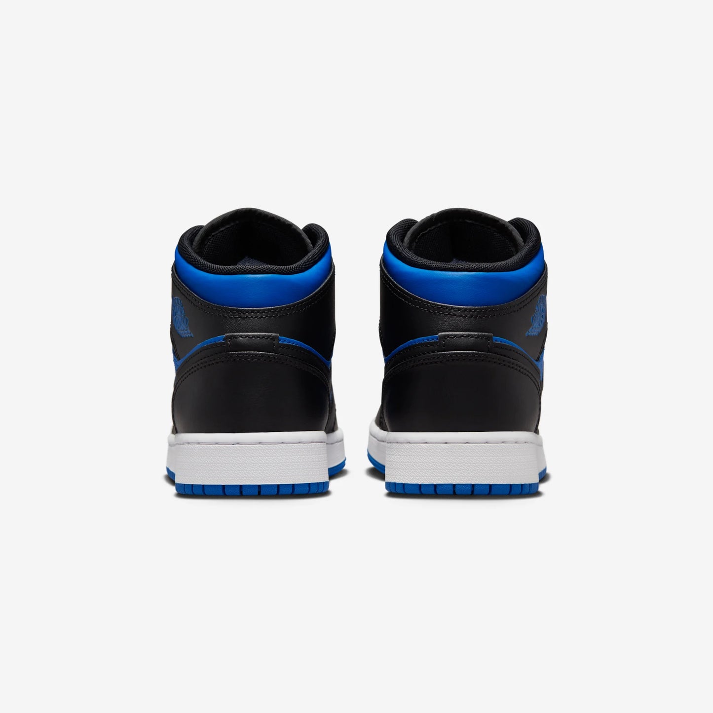 Jordan 1 Mid Black Royal Blue (GS)