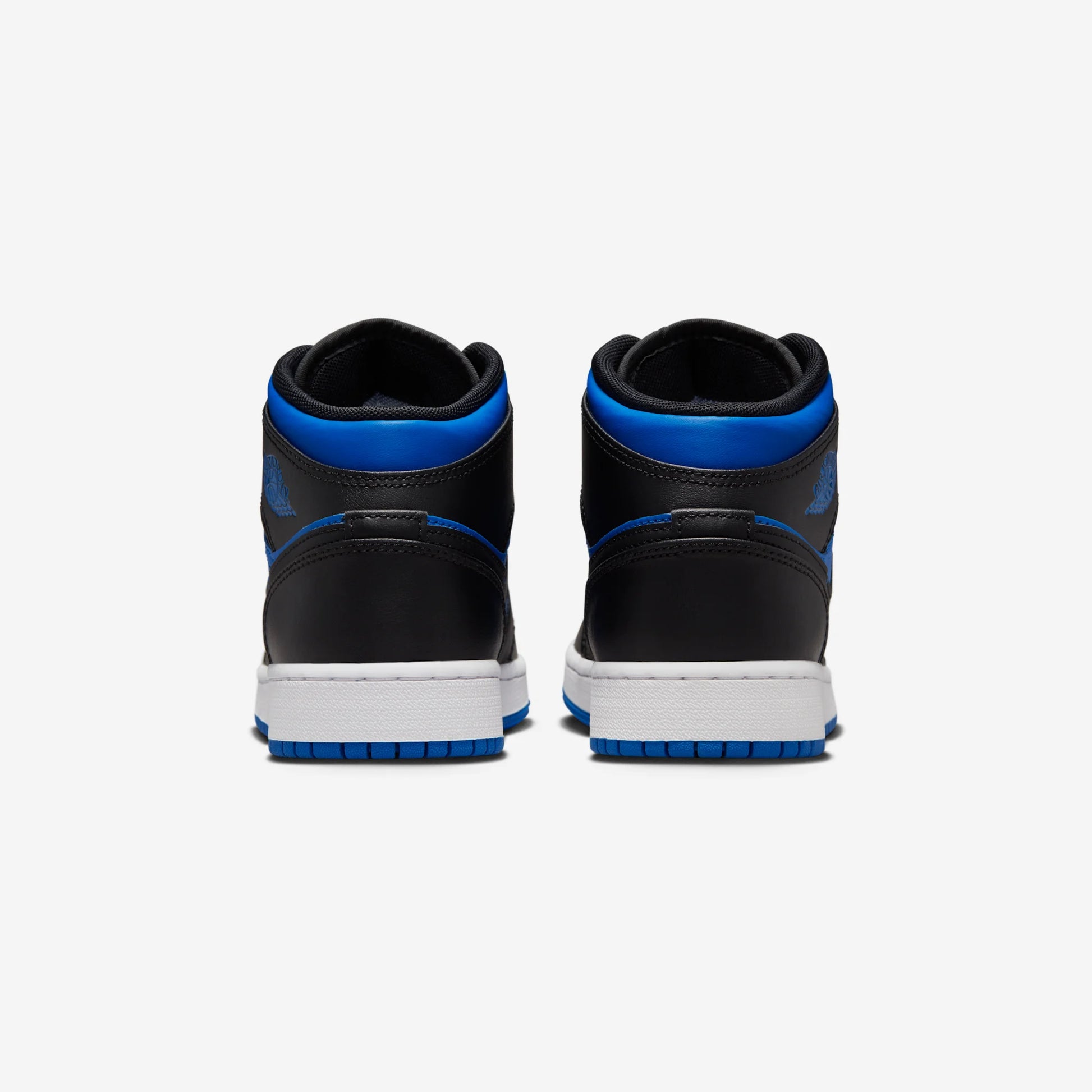 Jordan 1 Mid Black Royal Blue (GS)