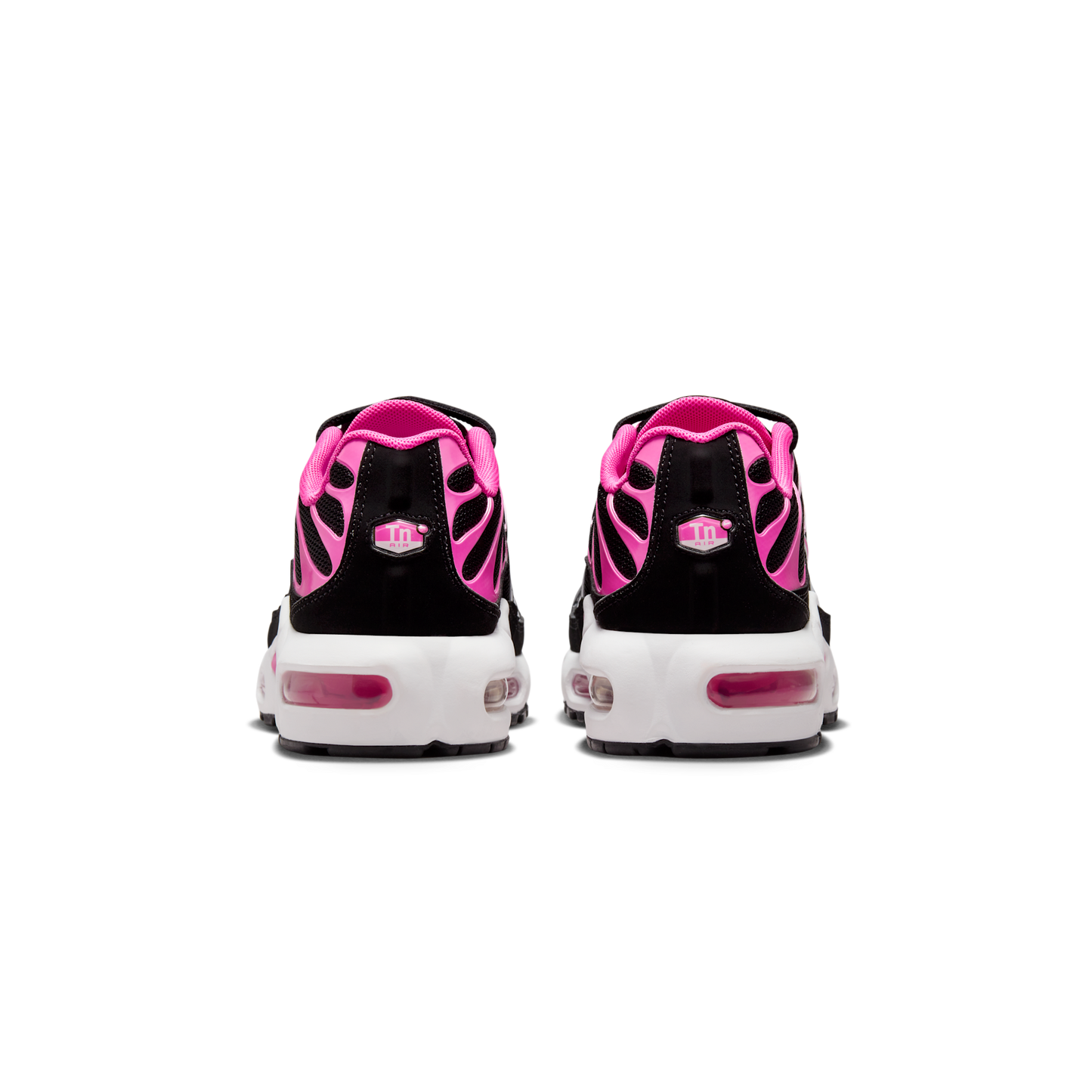 Nike Air Max Plus Black White Laser Fuchsia (GS)