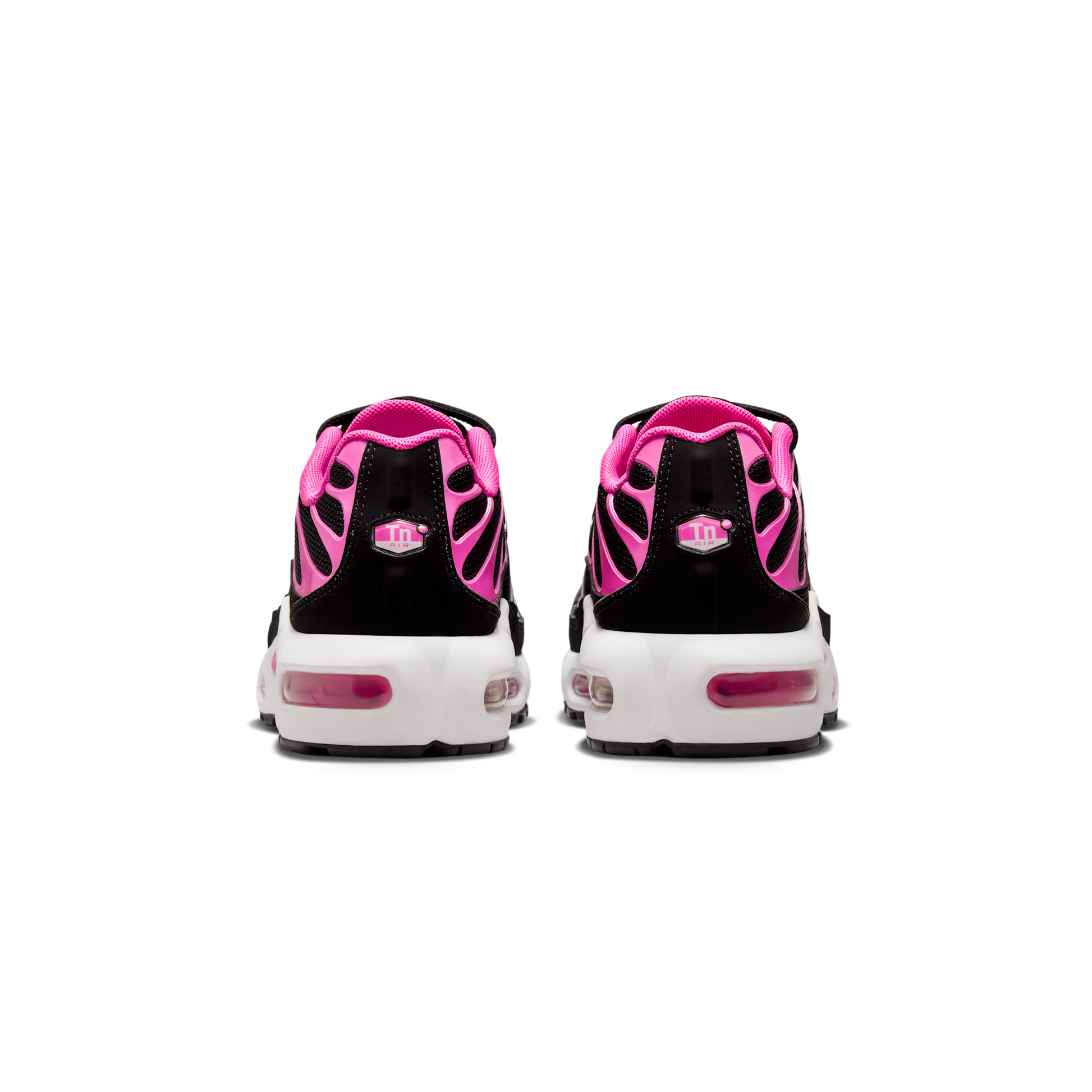 Nike Air Max Plus Black White Laser Fuchsia (GS)