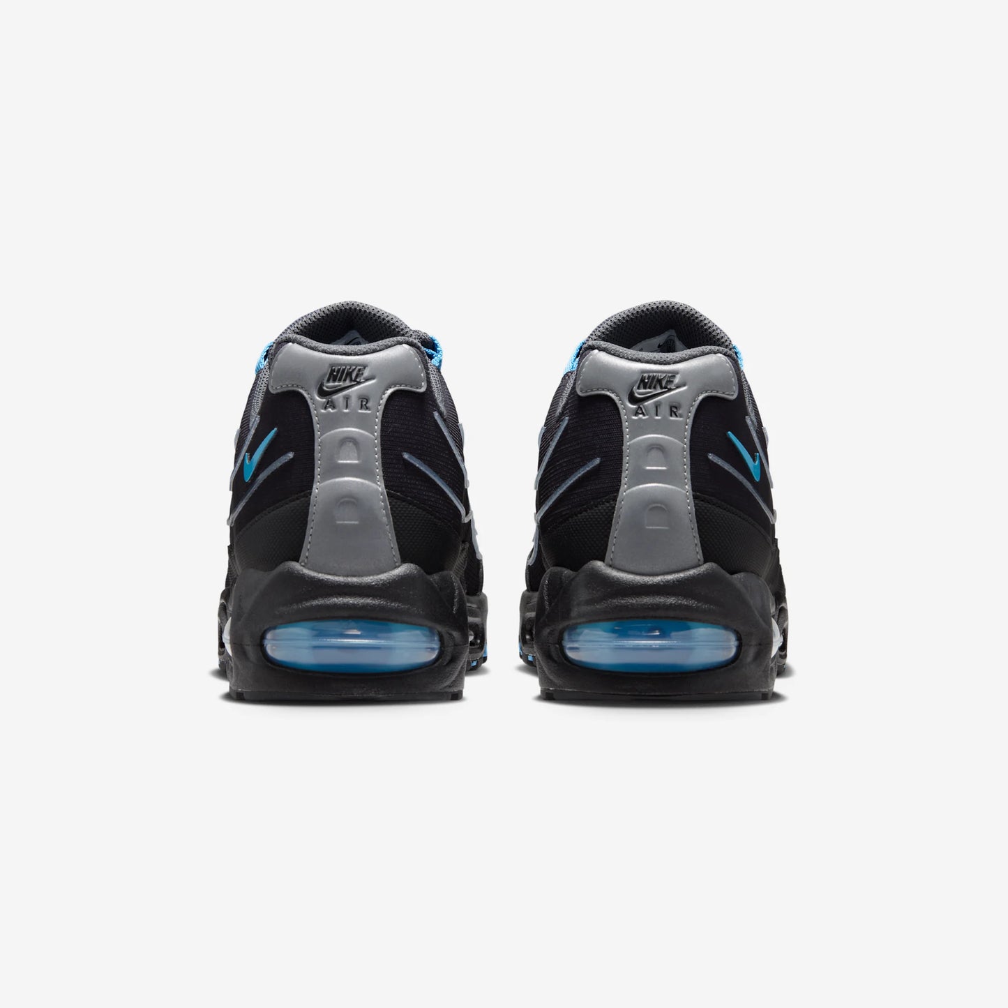 Nike Air Max 95 Big Bubble Tech Black University Blue
