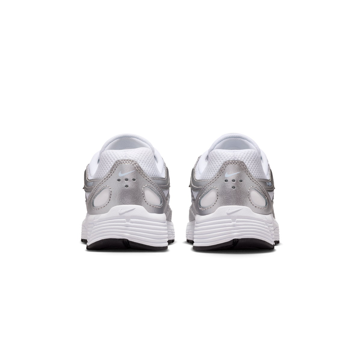 Nike P-6000 White Metallic Silver (GS)