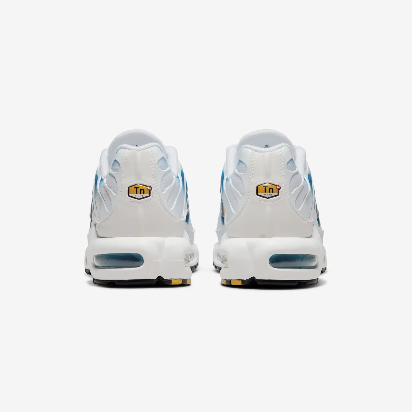 Nike Air Max Plus Spray Paint Swoosh White Blue