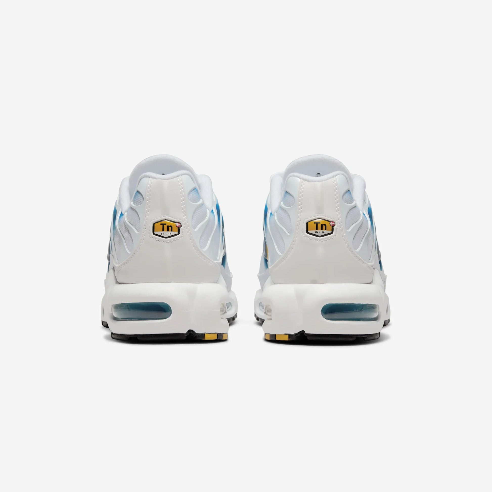 Nike Air Max Plus Spray Paint Swoosh White Blue