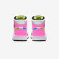 Jordan 1 Mid White Black Cyber Pink