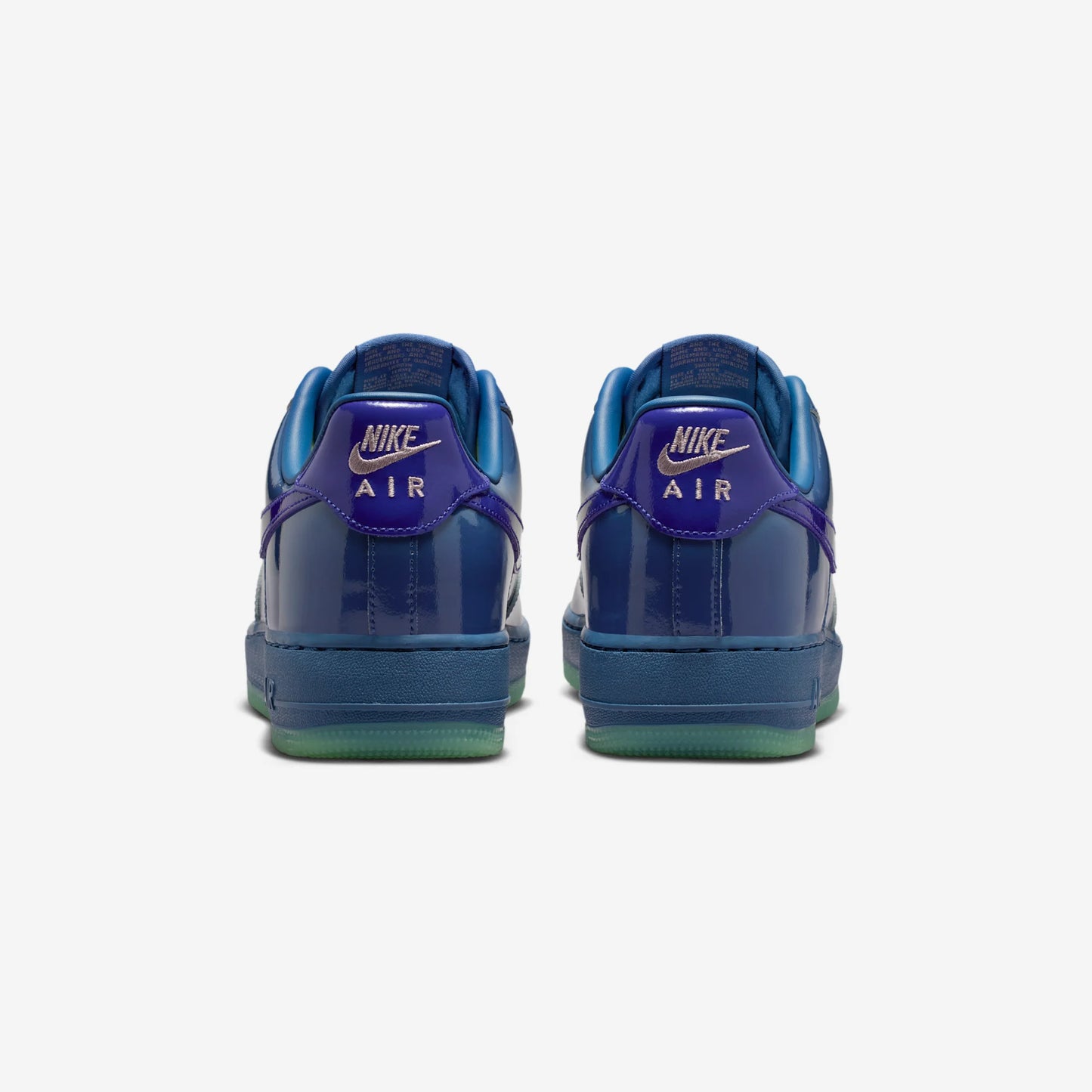 Nike Air Force 1 Low Patent Leather Mystic Navy Grape Ice