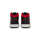 Jordan 1 Mid Black Summit White Varsity Red (GS)