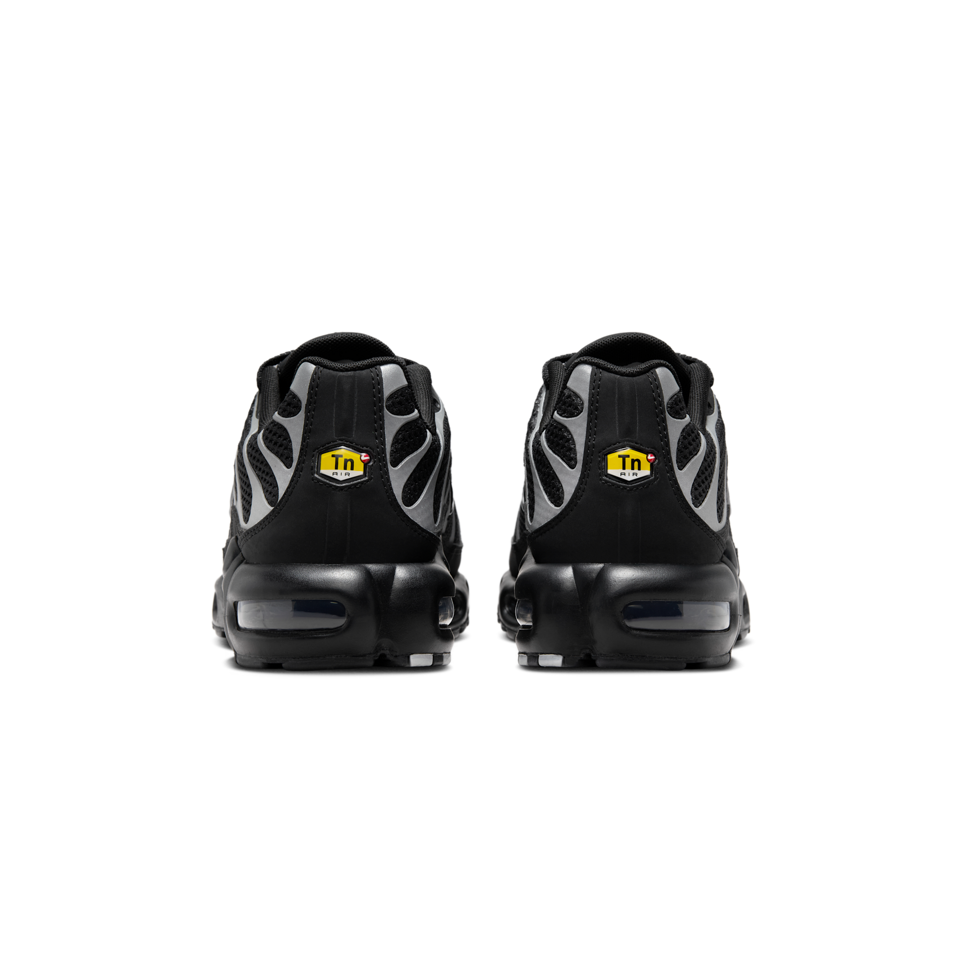 Nike Air Max Plus Premium Black Reflective Silver