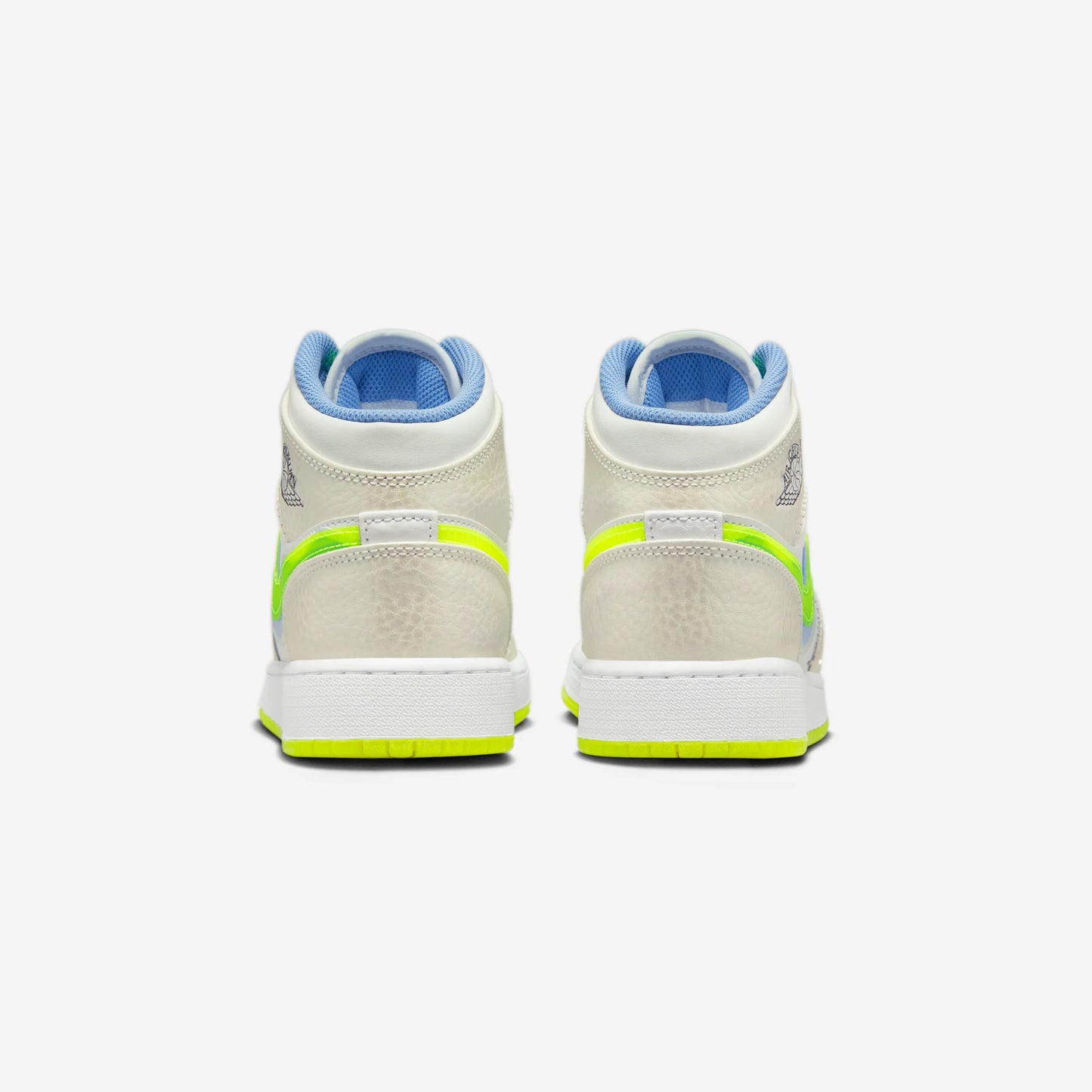 Jordan 1 Mid SE Warped Swoosh (GS)