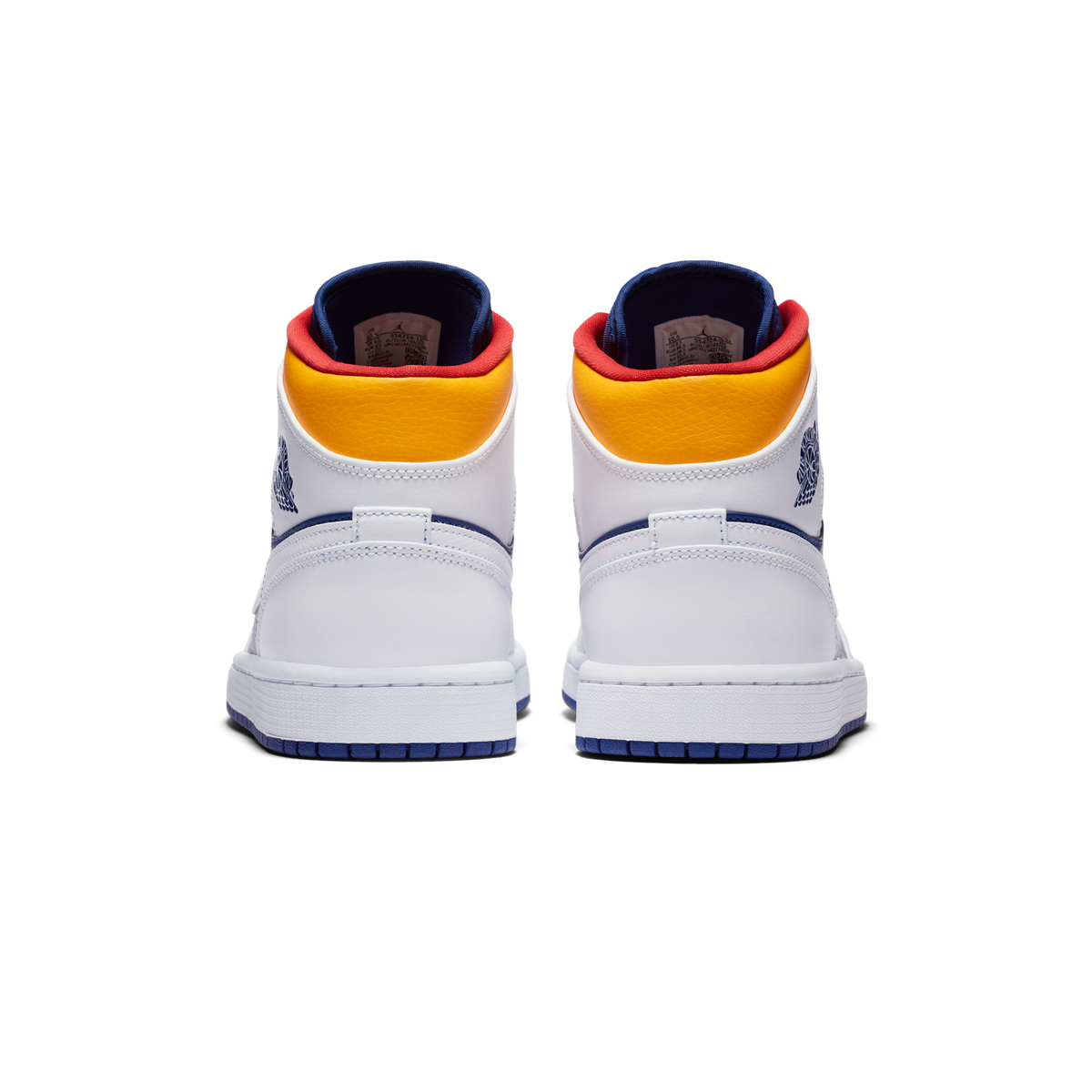 Jordan 1 Mid Royal Blue Laser Orange