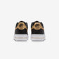 Nike Air Force 1 Low Black White Metallic Gold (GS)