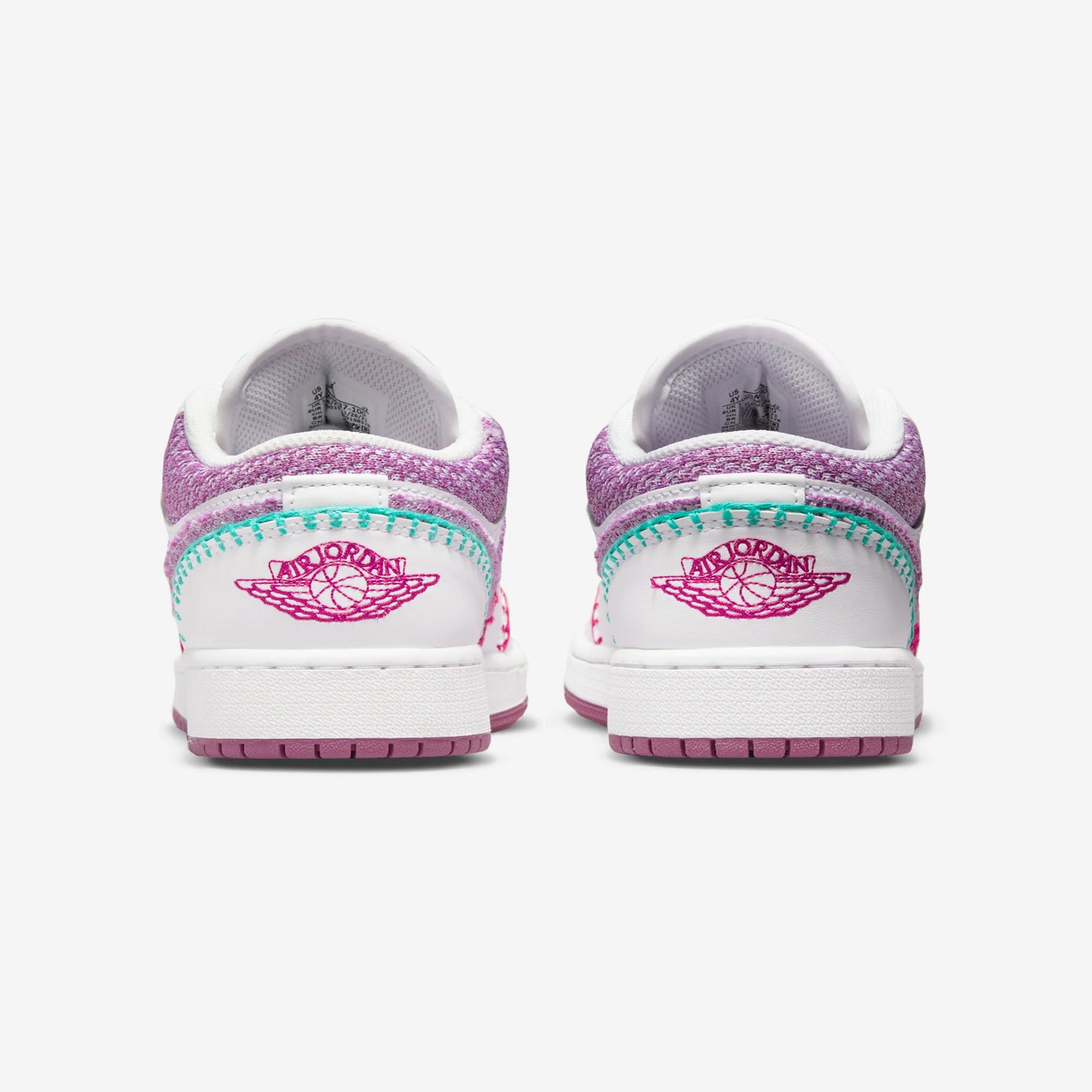 Jordan 1 Low White Light Bordeaux (GS)