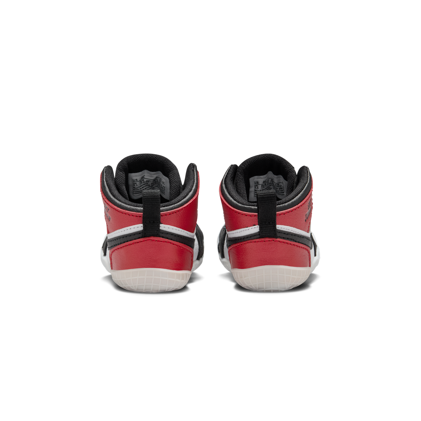 Jordan 1 Crib Bootie Black Toe Reimagined (I)