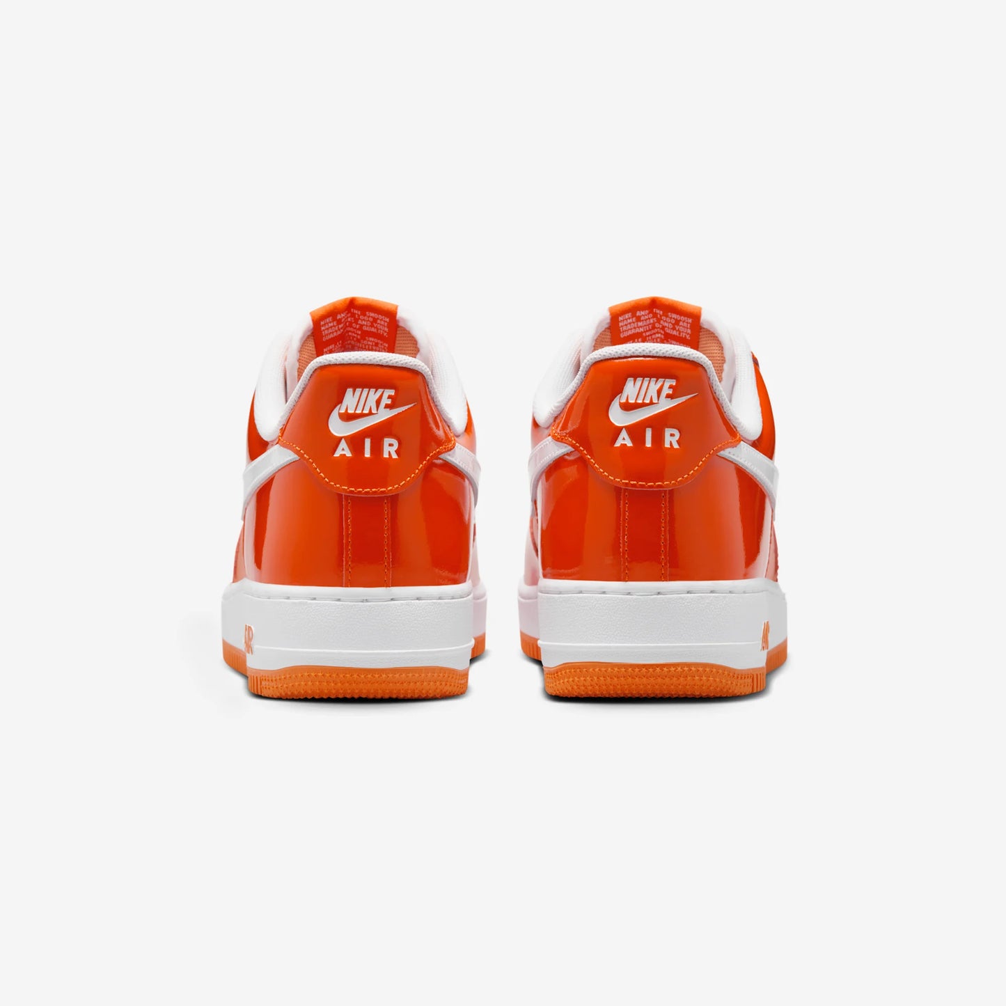 Nike Air Force 1 Low '07 Orange White Patent