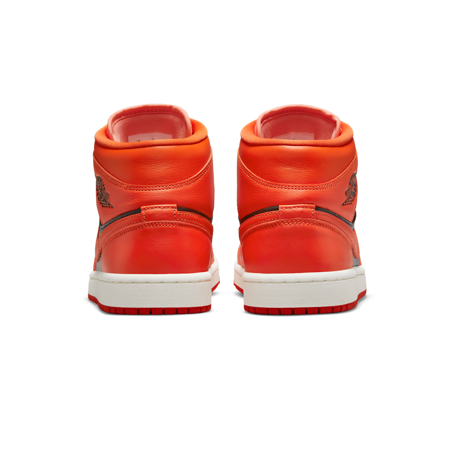 Jordan 1 Mid SE Rush Orange Crimson Bliss (Women's)