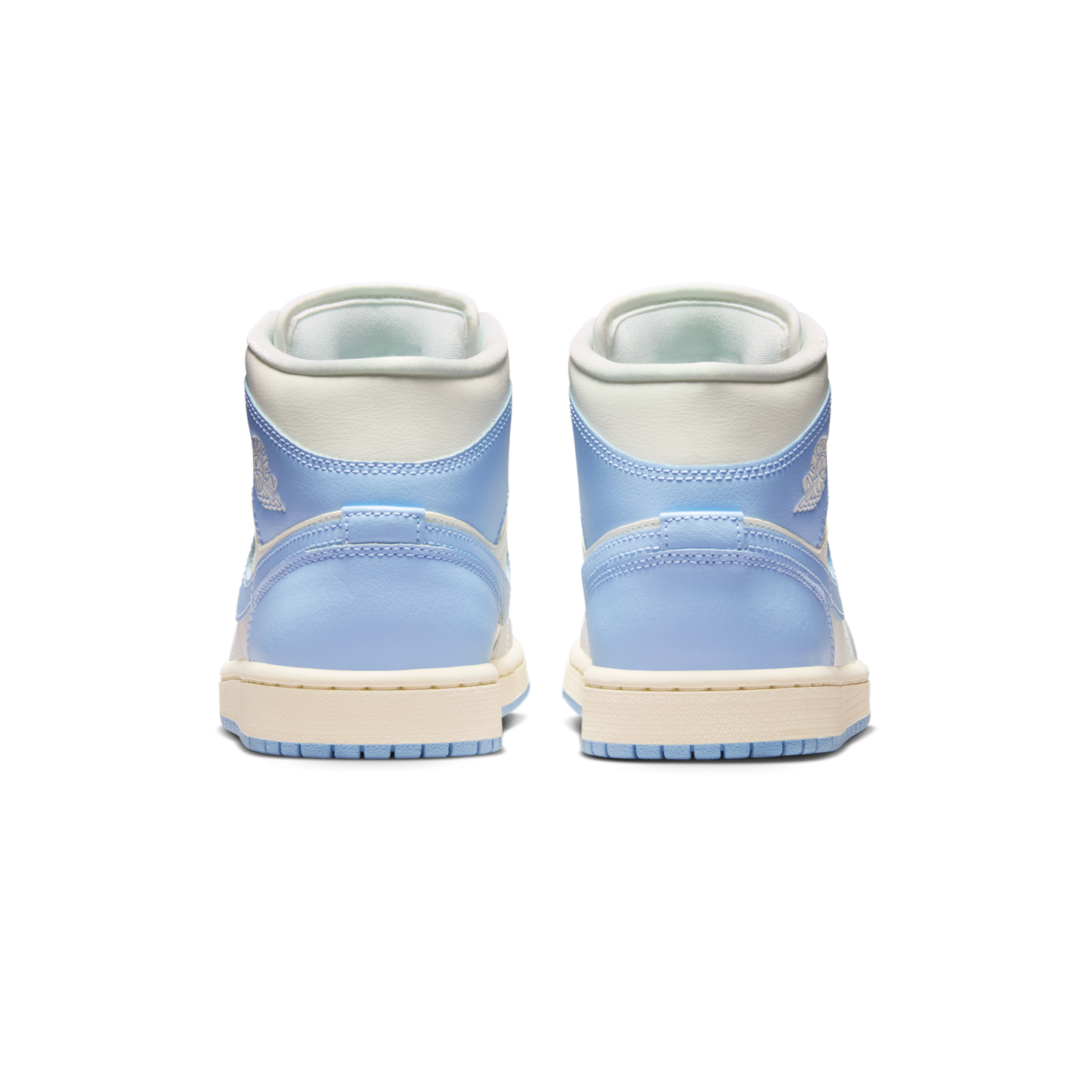 Jordan 1 Mid Psychic Blue Sail Coconut Milk (Women's)