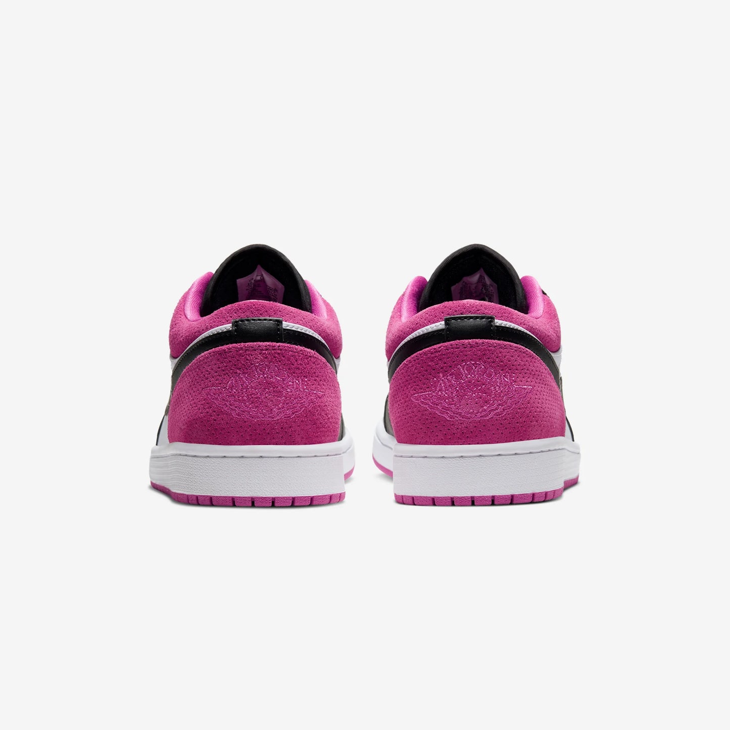 Jordan 1 Low Black Active Fuchsia