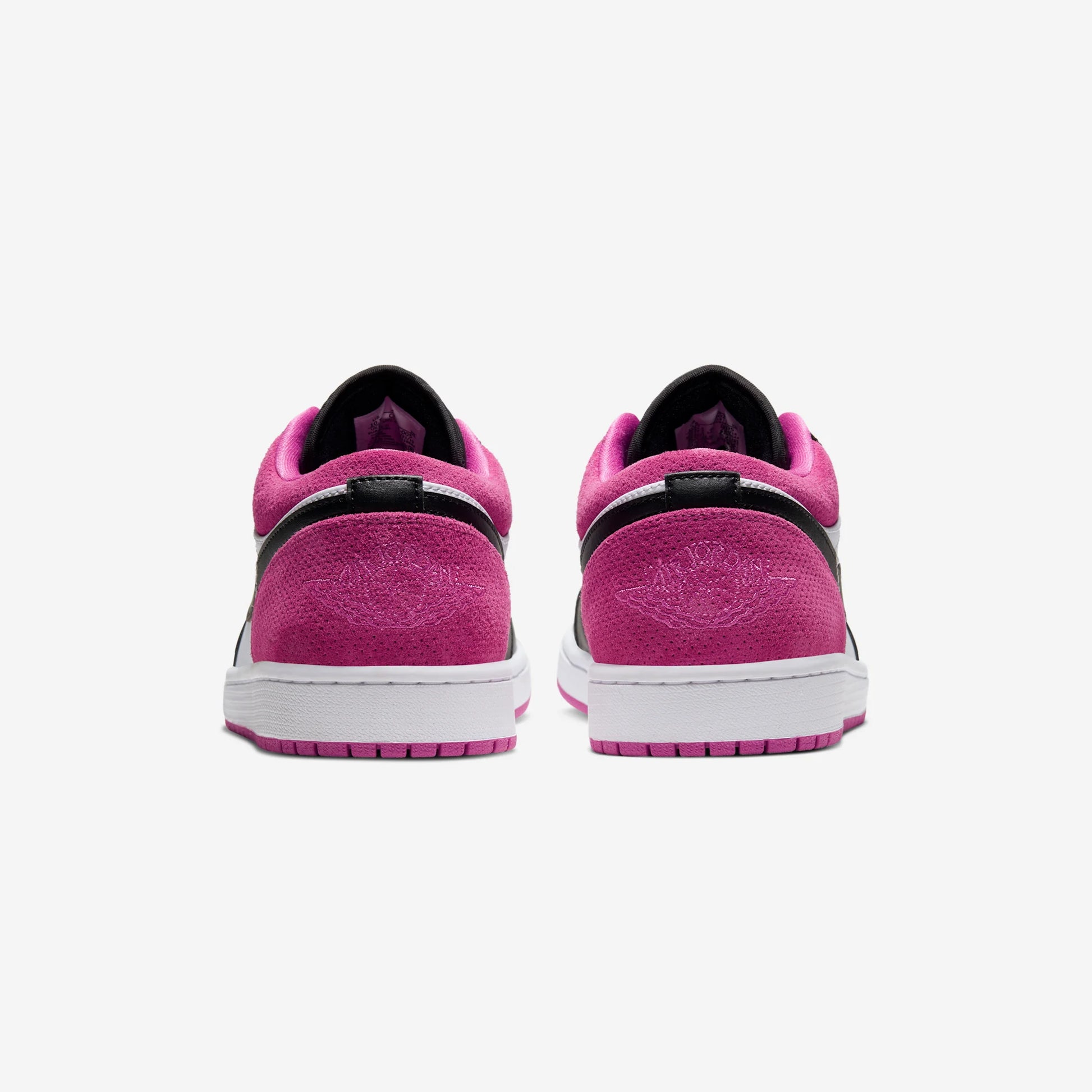 Jordan 1 Low Black Active Fuchsia