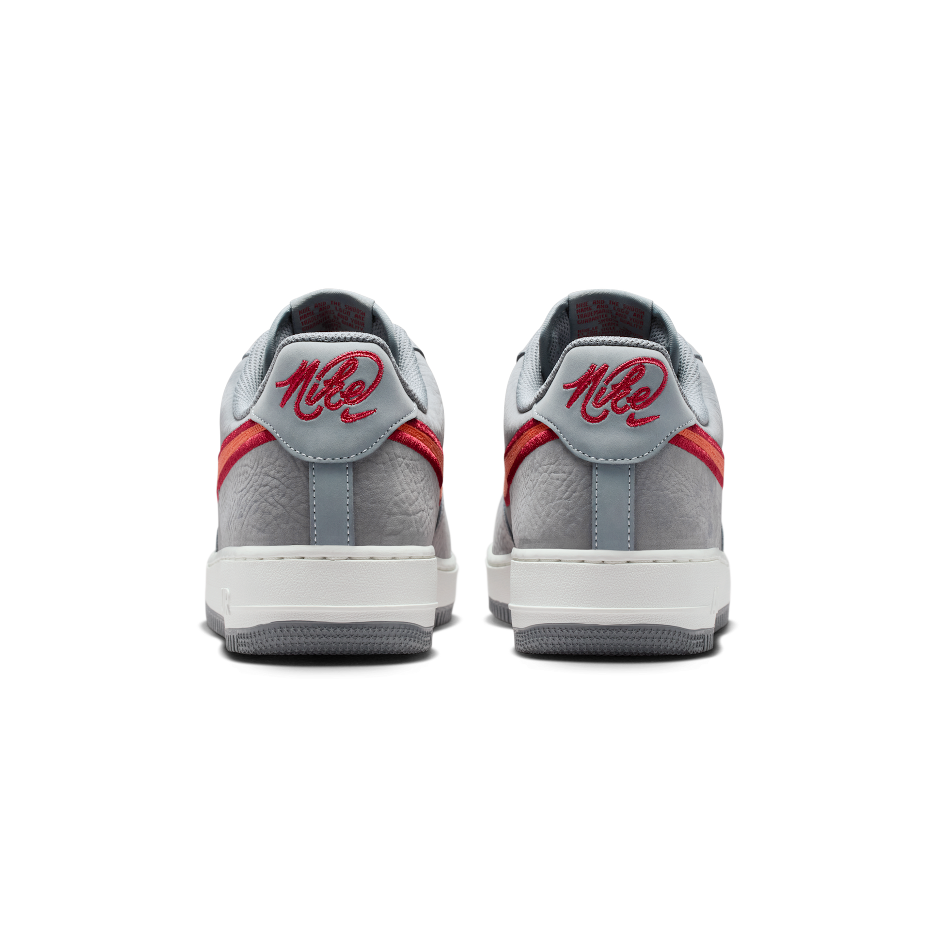 Nike Air Force 1 Low '07 LV8 Cool Grey Crimson Rust