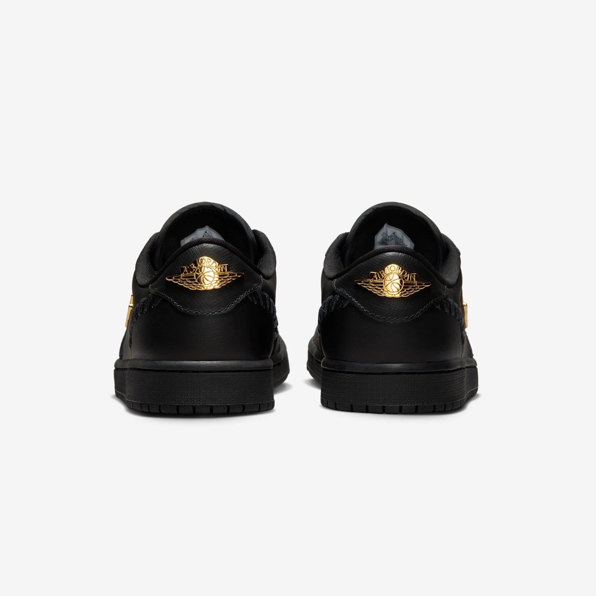 Jordan 1 Low Method of Make Black Metallic Gold (Women's)