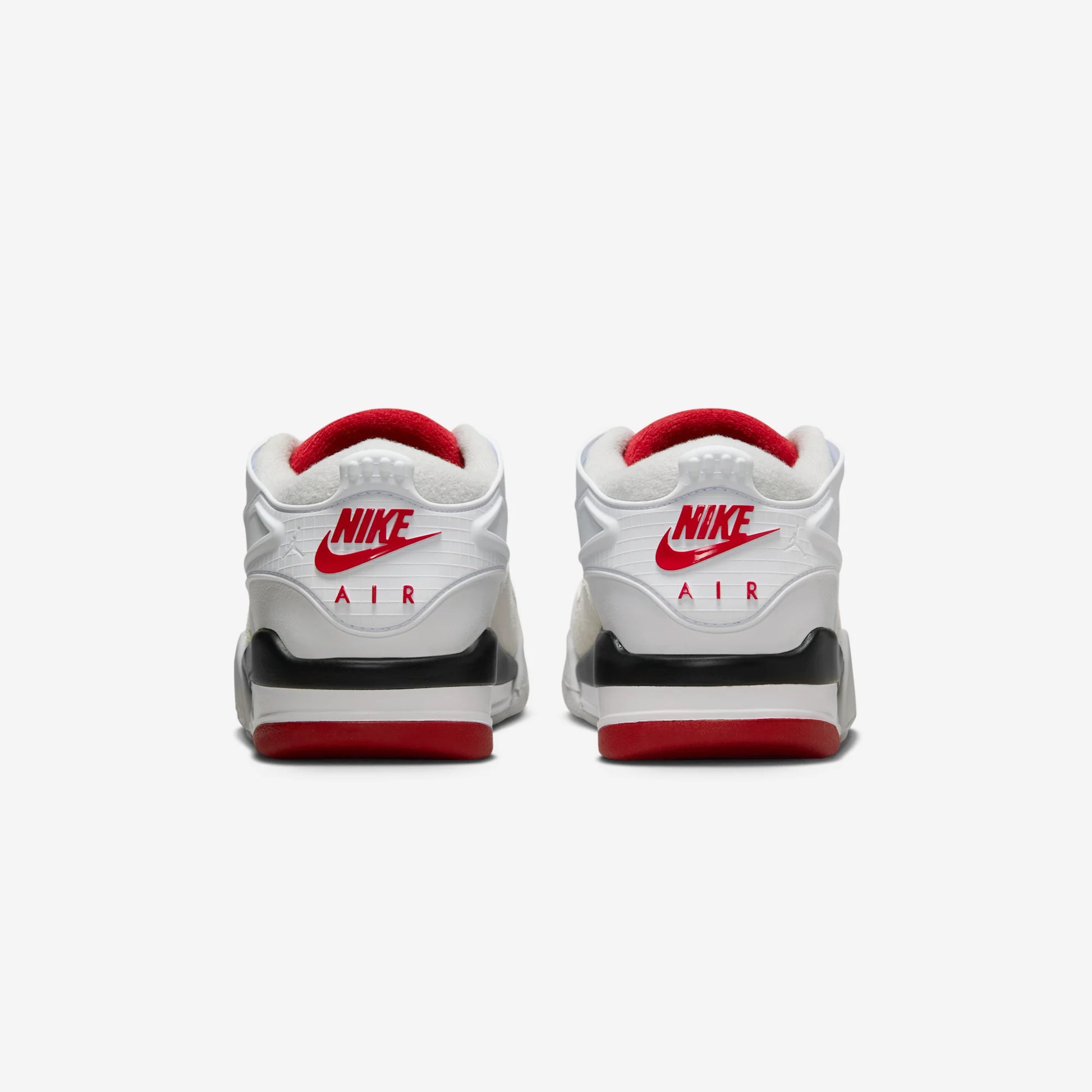 Jordan 4 RM White Black Neutral Grey Varsity Red (GS)