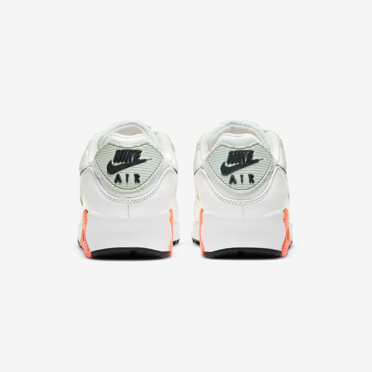 Nike Air Max 90 White Barely Green Bright Mango (Women's)
