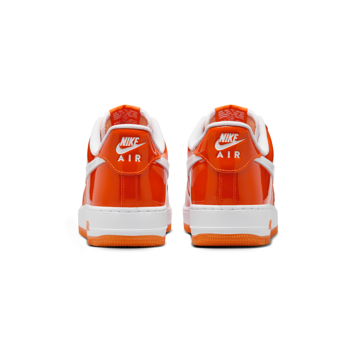 Nike Air Force 1 Low '07 Orange White Patent
