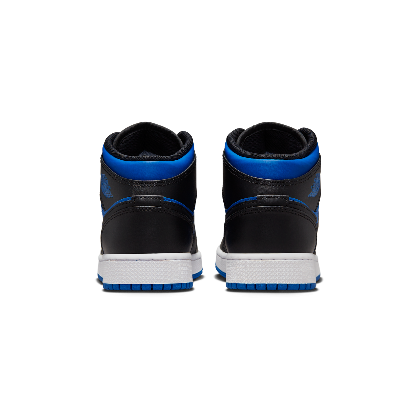 Jordan 1 Mid Black Royal Blue (GS)