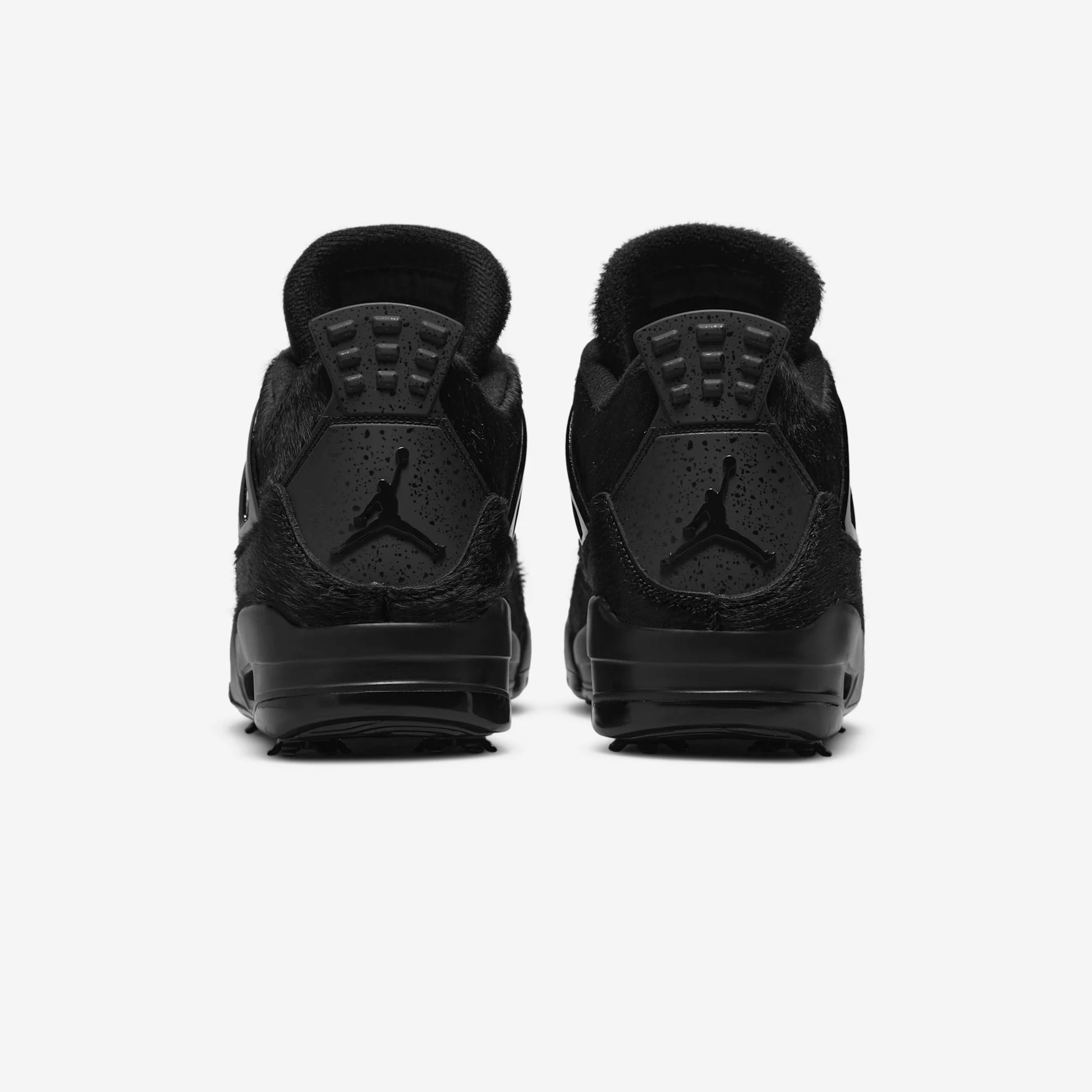 Jordan 4 Retro Golf Black Cat Pony Hair