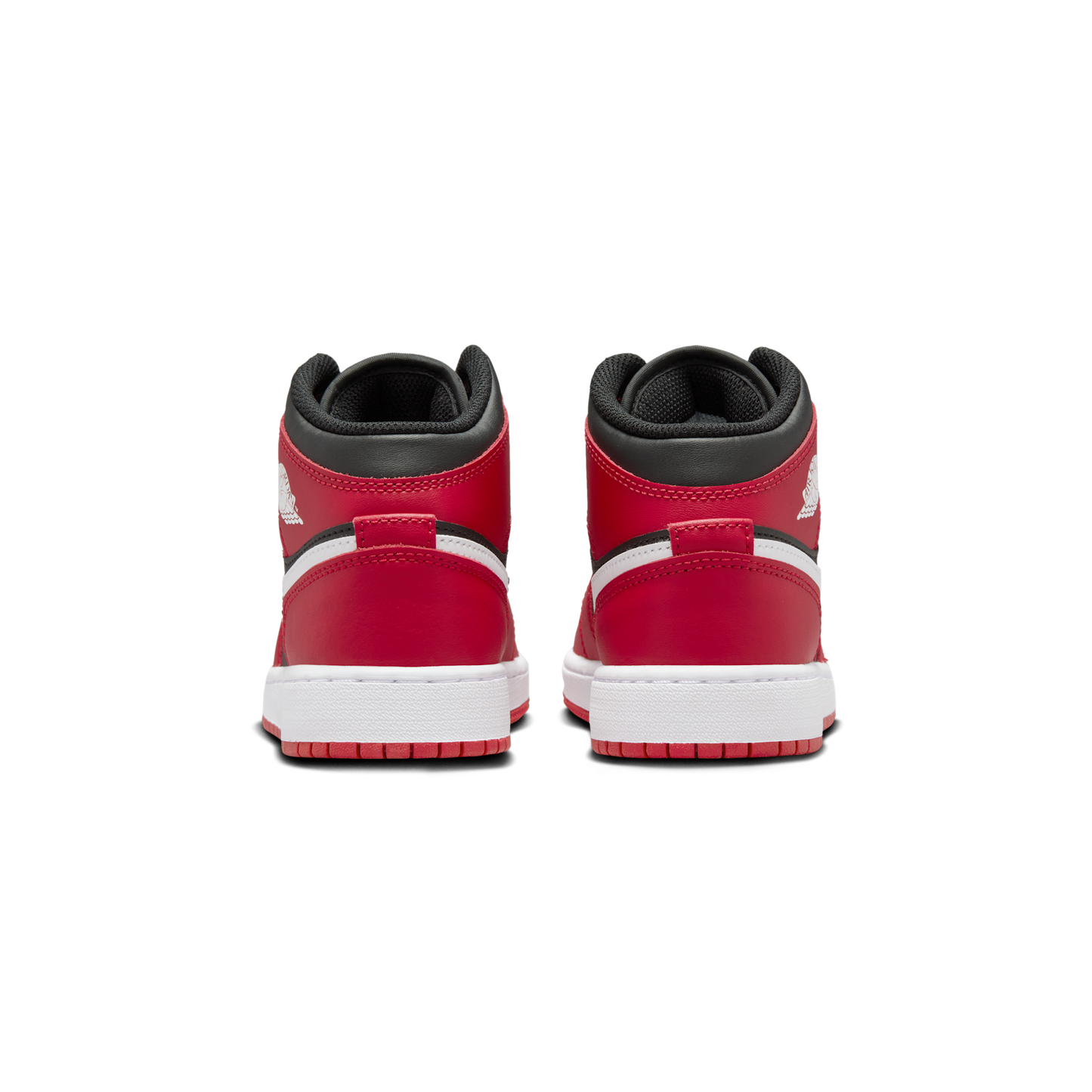 Jordan 1 Mid Gym Red Black White