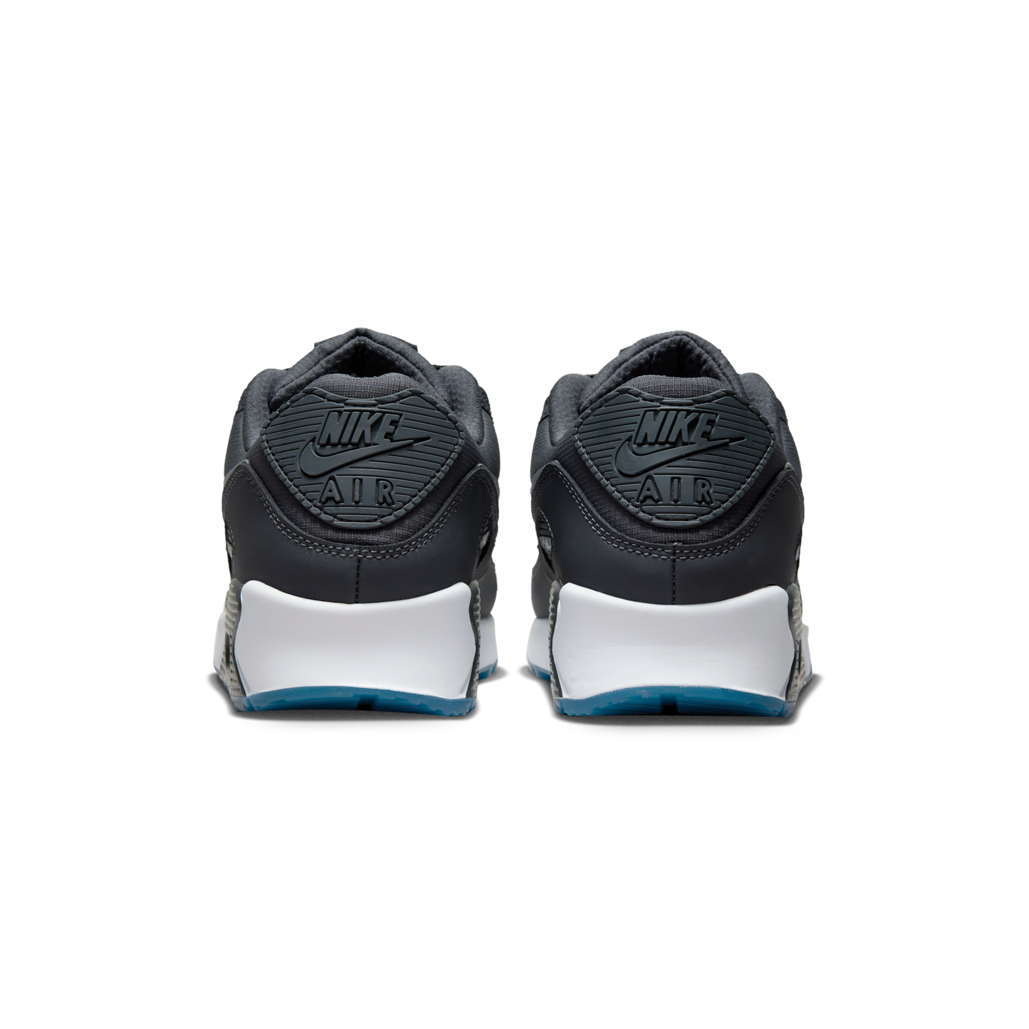 Nike Air Max 90 Reflective Swoosh Anthracite Industrial Blue