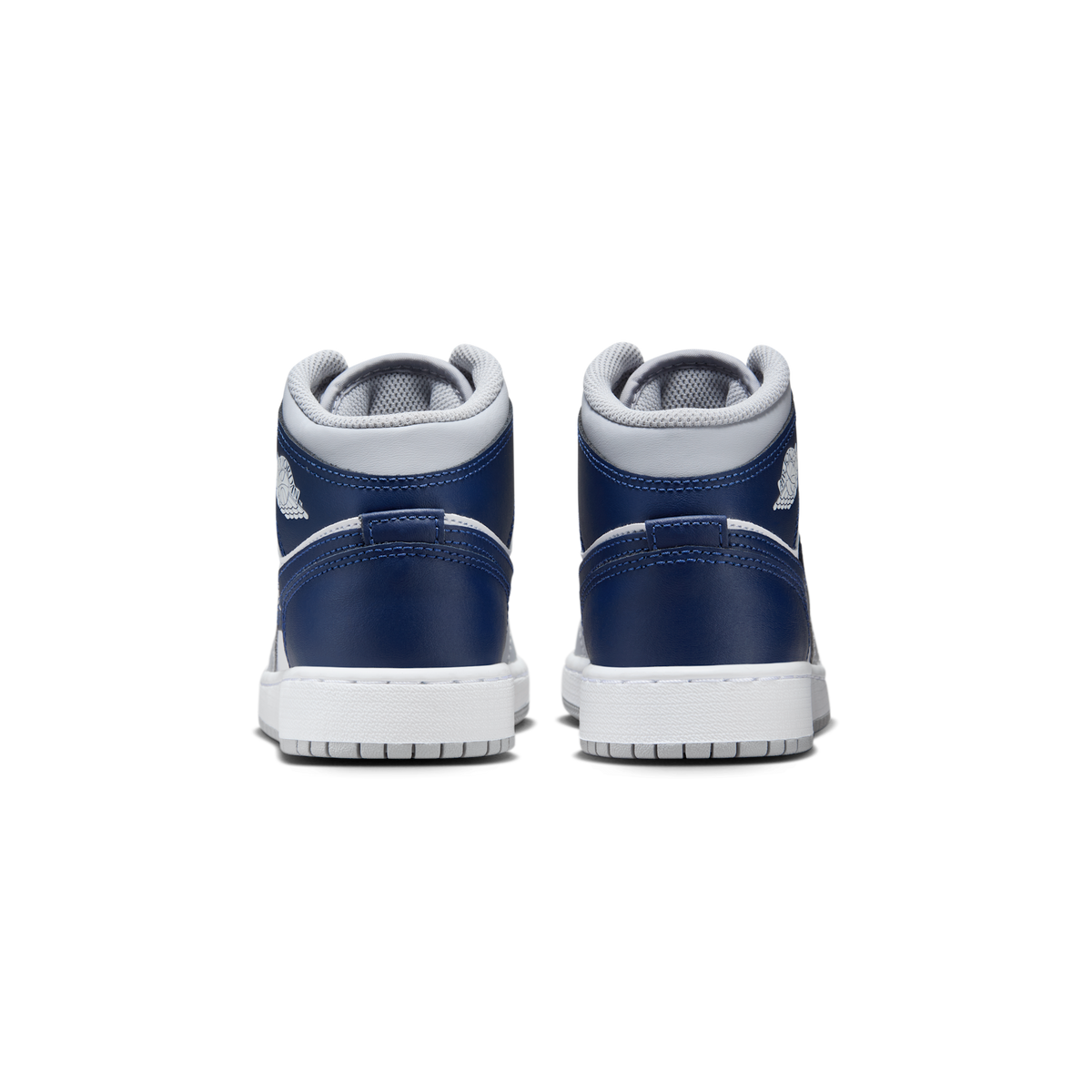 Jordan 1 Mid Wolf Grey Midnight Navy