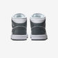 Jordan 1 Mid White Smoke Grey (Women's)