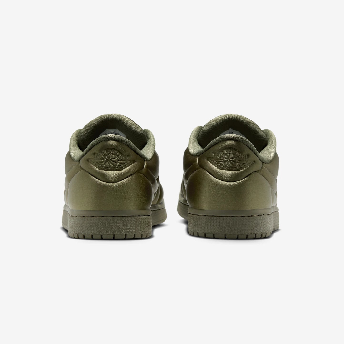 Jordan 1 Low Method of Make Satin Medium Olive (Women's)