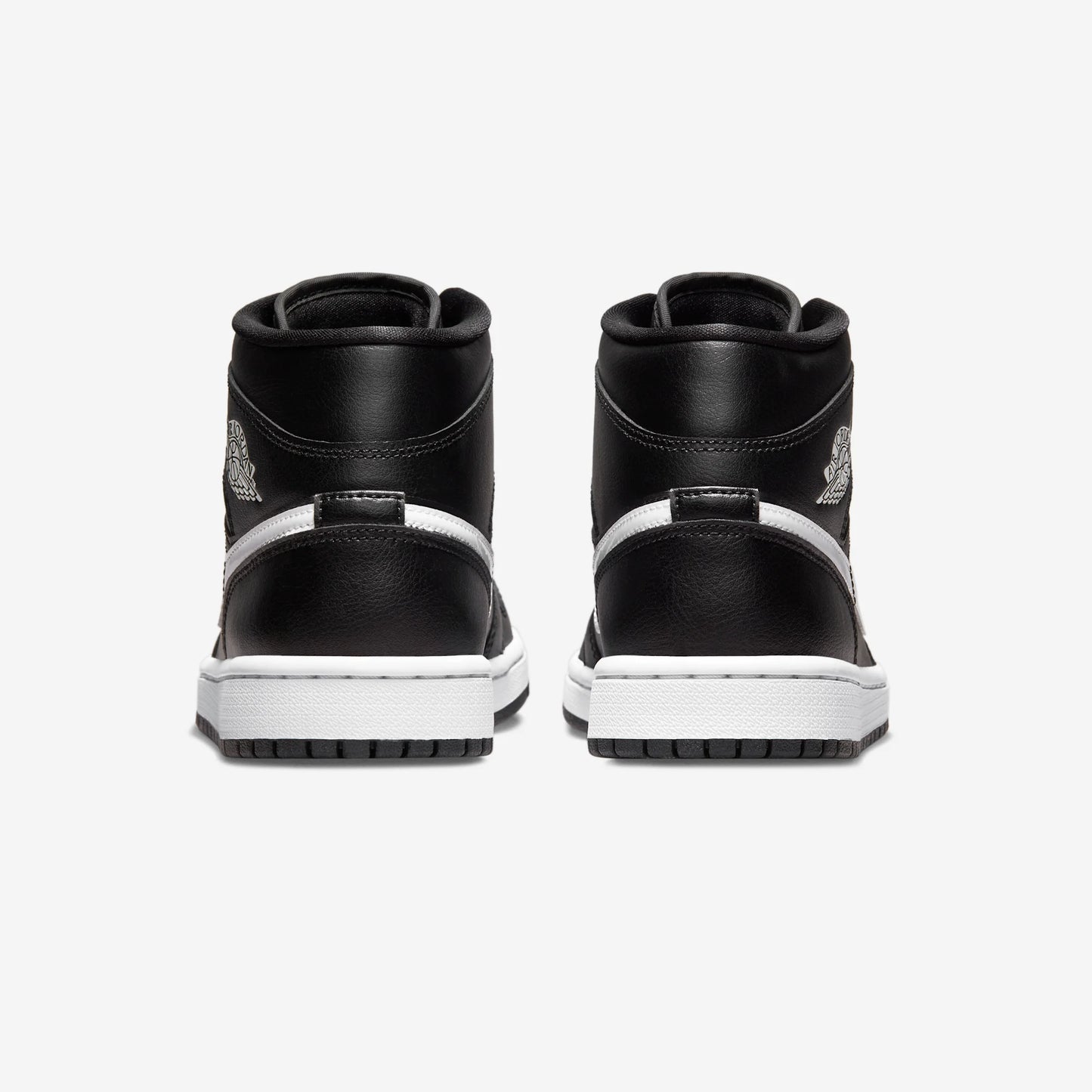 Jordan 1 Mid Black White (Women's)