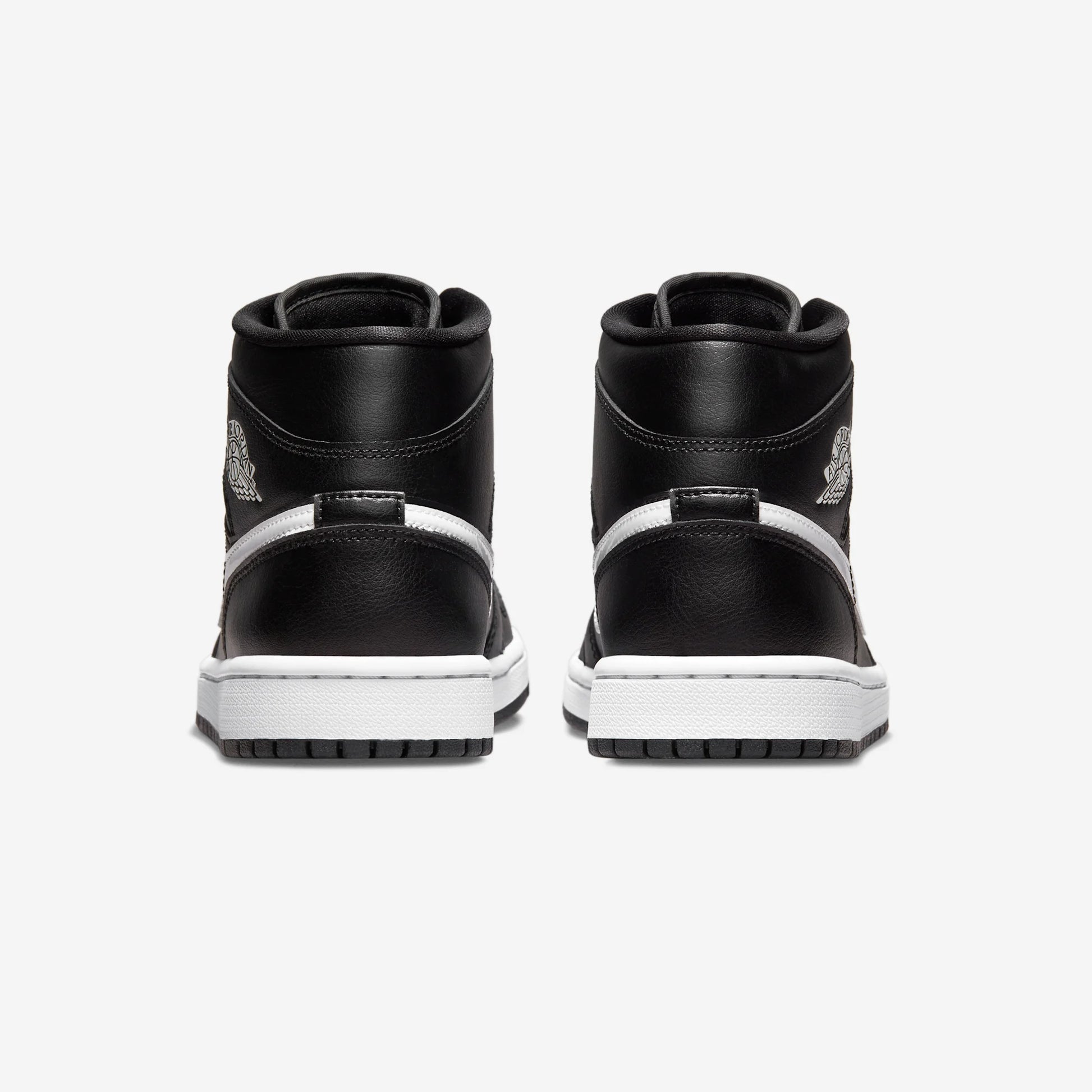 Jordan 1 Mid Black White (Women's)