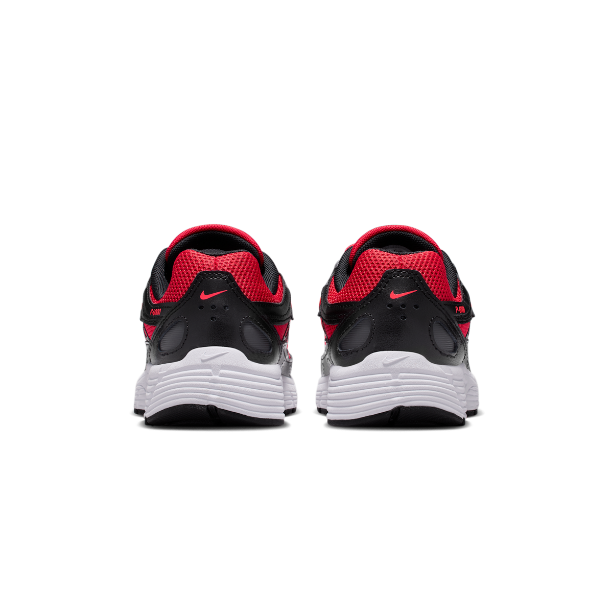 Nike P-6000 University Red Metallic Silver Dark Smoke Grey Black (GS)