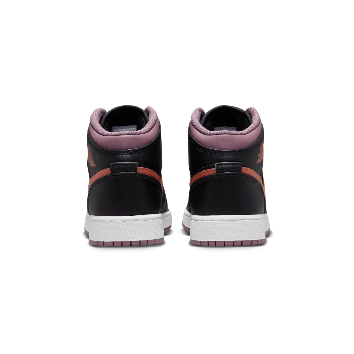 Jordan 1 Mid SE Black Sky J Mauve White Sky J Orange (GS)